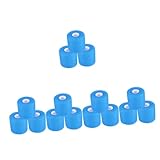 Sosoport 5 Sätze Flexibler Sportwickel Wickeln Badminton Fitnessstudio Band Tennis Griff Wraps Für Den Sport Wickelbänder Outdoor-sportwickel Schwamm Blue 3 Rollen * 5