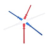 GALPADA 6 Stück Folienkleber Abstrich Leimspatel Leimverteiler Bastelleimpinsel Klebriger Kleber Werkzeug Leim Mit Pinsel Leimkorrekturschaber Lederarbeits Leimstift