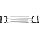 Kichvoe Brustexpander mit Kunststoffgriff Einstellbarer Widerstand Tragbares Krafttrainingsgerät für Männer Vielseitiger Brusttrainer für Fitness und Muskelaufbau