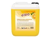 5L Allzweckreiniger | pH-neutrales Reinigungskonzentrat für alle wasserfesten Oberflächen | hygienische Sauberkeit & intensive Frische (Tropical Orange)