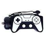 Rrlihjgu Tragbare Wasserflasche, Silikon-Trinkflasche, Spielgriff, Silikon-Trinkflasche, auslaufsicher, Sport-Trinkbecher