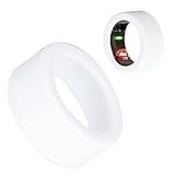 Bewinner Silikon Smart Ring Cover für Ring 3, AIZO Ring und Alle Ringe, Kratzfeste, Hautfreundliche, Elastische Ringschutz Schutzhülle (White)