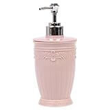 400 ml leere geschnitzte Blumenspenderflasche für Shampoo, Seife, Duschbehälter, Getränkeflaschen