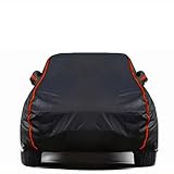 Autoabdeckung Winter für Microcar Due zubehör,Auto Abdeckplane Winter Outdoor Abdeckhaube Wasserdicht Autoplane Autogarage Schnee Regen Wind Staub Schutz Verkratzt