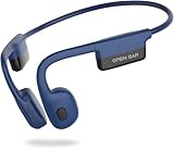 SANOTO Knochenschall Kopfhörer Bluetooth 5.3, Open Ear Kopfhörer mit 8 Stunden Akkulaufzeit, Bone Conduction Headphones mit Dual-Mikrofon, IPX6 wasserdichte Sport Kopfhörer, zum Jogging, und Fahrrad