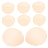LRXIYODE 8 Stück Teiliges Abnehmbare Sport Einlagen Atmungsaktivem Schwamm rutschfeste Waschbare Polster für Bikini Badeanzug Yoga und Still Hautfreundlich und Formstabil
