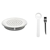 KEXIAO Nachfüllbare Kaffeepads, wiederverwendbar, Edelstahl, geeignet für Kaffeemaschinen