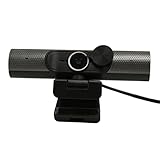 Topiky 2K 30fps Webcam mit Mikrofon, USB Webkamera, Autofokus, HiFi Lautsprecher, Rauschunterdrückung, Mikrofon, Plug and Play PCfür Desktop Laptop Video Chat