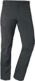 Schöffel Herren Pants Koper1 Robuste Hose Mit 4-Wege-Stretch, Elastische Und Wasserabweisende Wanderhose Für Männer, Asphalt, 52 EU
