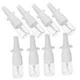 Beaupretty 20Stücke Sprühflasche aus Transparente Pet Plastikflasche Verdickte Nasenspray Flasche für Reisen und Outdoor Aktivitäten Leicht und Handlich