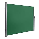 Versenkbare Seitenmarkise für den Außenbereich, wasserdicht und UV-beständig, Schatten für Terrasse, Balkon und Garten, freistehend, Schutzmarkise für verbesserten Outdoor-Komfort