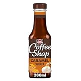 Schwartau Coffee Shop Caramel, Kaffeesirup zum Verfeinern von Kaffeespezialitäten, 200ml