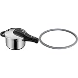 WMF Perfect One Pot Schnellkochtopf Induktion 2,5l & Ersatzteil Dichtungsring Schnellkochtopf 22 cm, für Schnellkochtopf 3l, 4,5l, 6,5l, 8,5l, Silikonring, Silikon