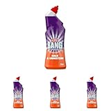 CILLIT BANG WC-Power Gel Kalk- & Urinstein Zerstörer – Kraftvoller WC-Reiniger – 1 x 750 ml (Packung mit 4)