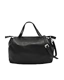 MISAKO Perlinchi Bowlingtasche mit abnehmbarem Schulterriemen Damen - Perlinchi Schwarz 20x31x12cm