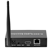 EXVIST H.265 1080P WiFi HDMI Video Encoder W/SD Card Slot Max 128G DDNS HTTP RTMP RTSP TS UDP Compatible with ONV/HK für IPTV Live Streaming auf YouTube Facebook Vimeo usw.