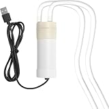 HENGBIRD USB Mini DC Wasserpumpe Selbstansaugend – 5V Kleine Zirkulationspumpe mit 1 m PVC Schlauch & Steinfilter, Leise Mini Pumpe für Aquarium, Kühlung, Gartenbewässerung, Camping