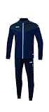 Jako Kinder Trainingsanzug Polyester Champ 2.0, Marine/Darkblue/Skyblue, 128, M9120