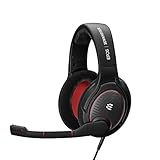 EPOS I Sennheiser Game One Offenes Akustisches Gaming Headset, Kopfhörer mit Kabel, 3,5-mm-Ansch. für PC PS4 PS5 Xbox Series X Xbox One, Switch mit Mikrofon Flexibler Arm mit Stummschaltung