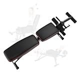 Verstellbare Hantelbank Trainingsbank Schrägbank Für Ganzkörper Workout, Beinstrecker Beinbeuger Gerät, 200KG Gewichtskapazitäts Für Home GymBlack,One Size