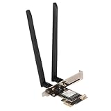 PC-Netzwerkadapterkarte, 2,4 G 5 G 6 G PCIe X1 WiFi 7-Karte BE200NGW für Computer für