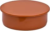 Gebr. Ostend. Kunststoffe GmbH KG-Muffenstopfen DN 110, Kanalsystem PVC-U, Orange, Hochwertiger Werkstoff, Gefertigt in Deutschland