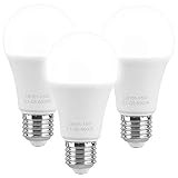 Luminea Tageslichtlampe: 3er-Set LED-Lampen E27, 11 W (ersetzt 120 W) 1.350 lm, tageslichtweiß (Tageslichtlampe E27, Tageslichtbirne E27, Tageslicht)