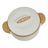 TRI 496915 Warmhalte-Schüssel, Thermoschüssel mit Deckel, Thermotopf, Isolierschüssel, Warme Speisen, Edelstahl, Kunststoff