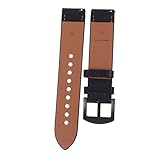 COLLBATH Echtes Uhrenarmband für Watch Verstellbar Schnelles Wechselband Stilvolles Design für Herren Damen Langlebig Praktisch