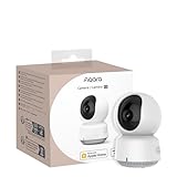 Aqara 2K Innenraum-Sicherheitskamera E1, Schwenken & Neigen, HomeKit Secure Video, Zwei-Wege-Audio, Nachtsicht, Personenverfolgung, Wi-Fi 6, Unterstützt HomeKit, Alexa, Google Home und IFTTT