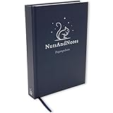 Nuts and Notes® Zugangsdatenbuch – Offline Passwortmanager & Passwortbuch mit Fadenheftung, A5 Hardcover, 2376 Passwörtern, 5 strukturierten Abschnitten für sichere Organisation auf Papier
