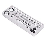 Neurologischer Reflexhammer 5-teiliges Neurologisches Hammer-Set aus Edelstahl, Multifunktionaler Tragbarer Reflexhammer für die Untersuchung Des Nervensystems