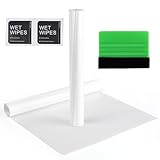 DasWas Lackschutzfolie Universal 20x100cm – Schutzfolie für Auto, Motorrad, Fahrrad & Haushalt – Klebefolie Transparent & Selbstklebend