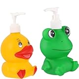Seifenspender Cartoon Pressflasche Emulfier Kindergarten Handdesinfektionsmittel Flasche Duschgel Shampoo