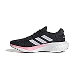 adidas Damen Supernova 2.0 Sneakers, Core Black/Silver Dawn/Beam Pink, 40 2/3 EU