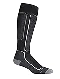 Icebreaker Herren Men's Wool With Light Padding skiing socks, Schwarz, L EU