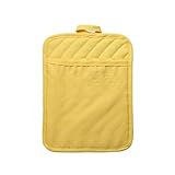 Wärmekissen für Küche, Backofen, Verbrüher, Mikrowelle, Haushalt, Backen, Taschenheizkissen, Backgeschirr mit Deckel, 22,9 x 22,9 cm (Gelb, Einheitsgröße)