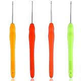 Häkelnadeln, Dreadlock Nadel Haken Dreadlocks Häkelnadel (1.75 mm/1.5 mm/1.25 mm/1 mm) Für Stricken Schal Handschuhe Taschen Hüte Socken