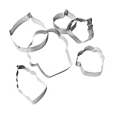 Keksausstecher, niedliche Keksausstecher, Cartoon-Kuchen-Pop-Cutter, 6-teilig, Küchenhelfer | Niedliche Backwerkzeuge, Küchenutensilien für Nou