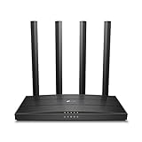 TP-Link Archer C80 Dualband WLAN Router (600 Mbit/s 2,4GHz, 1300Mbit/s 5GHz), 4 Gigabit LAN Ports, Print/Media/FTP Server, Gast-Netzwerk, unterstützt keine DSL-Funktion