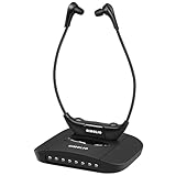 SIMOLIO Digitale Kabellose TV Kopfhörer mit Dialogmodus, Funkkopfhörer für Fernseher und Musikanlagen mit L/R Balance Lautstärkeregelung, Hörverstärker für Ambient Sound, Ohrhörer für Senioren, SM863D