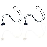 SEWACC 4 Stück Lost Wireless Earphone Strap Magnetisch Hochwertiges Silikonband Sportlicher Ohrhörerhalter Für Joggen Fitness Yoga Praktische Tragbare Kabelfixierung