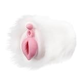 BeHorny Flüssigsilikon-Masturbator, Doppelloch, Eisbär, Fantasie, männliches Sexspielzeug, realistische Muschi