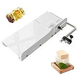 OSPSHPG Verstellbarer Einarm-Seifenschneider, manueller Seifenschneider, mit Präzisionsmessschieber, einstellbare Dicke, leicht zu reinigen, für kaltgesiedete Seife, Käse, Brot