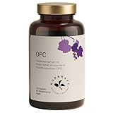 Kurkraft Premium OPC Kapseln (240 Stück) - 1100mg Traubenkernextrakt mit 770mg OPC je Tagesdosis (HPLC) - französische Weintrauben - Vegan - ohne Zusatzstoffe - Deutsche Produktion