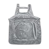 Katzenschürzenträger, Katzenschürze zum Halten der Katze | Verstellbare Katzenträgerschürze | Verstellbare Brusttasche für Katzen im Taschenformat, verstellbare Katzentrage-Schürze, warm für Welpen