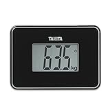 TANITA HD-386 Die Kleinste Digitale Personenwaage der Welt Leicht zu Transportieren Perlschwarz