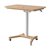 Mobiler Podiumständer mit Feststellrädern, höhenverstellbar und winkelverstellbar, für Kirche, Klassenzimmer, Hochzeiten – tragbare Kanzel