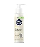 NIVEA MEN Sensitive Pro Menmalist Rasiercreme (200 ml), milde Formel mit 10 ausgewählten Inhaltsstoffen, transparentes Rasiergel für die Vollrasur und für alle Bartträger