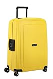 Samsonite S'Cure Renewed - Hartschalenkoffer 69 cm, Mittelgroß, Check-in Koffer mit Dreipunkt-Verschluss, Leicht, 4.20 KG, 79 L, Gelb (Yellow)